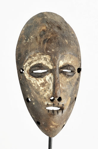 MC1092  Superbe masque miniature Lukwakongo Lega Bwami Mask Congo Rdc