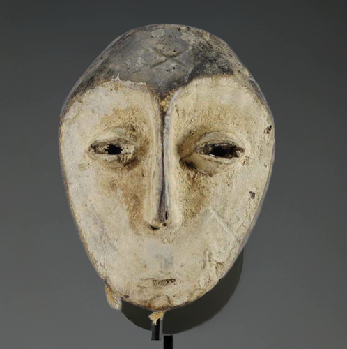 MC1192 Pretty Mask Lukwakongo Lega Bwami Mask Congo DRC 