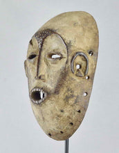 MC1850 Rare Masque LEGA Culte du Bwami Mask Congo Rdc