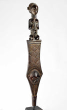 MC1282 Bâton de Chef Luba Congo Kibango Sceptre Canne Regalia Scepter