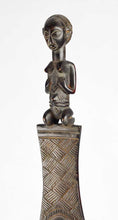 MC1282 Bâton de Chef Luba Congo Kibango Sceptre Canne Regalia Scepter