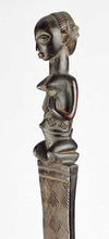 MC1282 Bâton de Chef Luba Congo Kibango Sceptre Canne Regalia Scepter