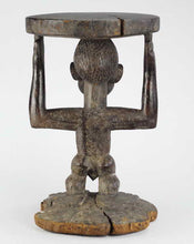 mc0860 Caryatid stool Luba Kanyok Congo