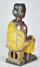 MC2078 Afrique de l'Ouest Ravissante statue de style colon Ashanti ou Baoule