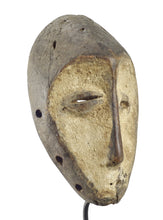 MC1194 Powerful little Mask Lukwakongo Lega Bwami Mask Congo DRC 