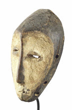 MC1194 Powerful little Mask Lukwakongo Lega Bwami Mask Congo DRC 