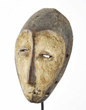 MC1194 Powerful little Mask Lukwakongo Lega Bwami Mask Congo DRC 