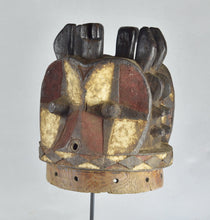 MC0747 Masque heaume ALUNGA BEMBE Congo Rdc African Mask