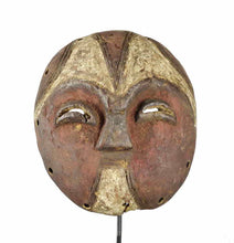 MC1367 Beau masque africain Yela voisins Mbole mask Congo Rdc