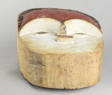 MC2247 Gabon Rare masque d’initiation Vuvi bicolore Tsogho mask