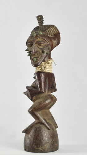 SOLD / SOLD! MC1466 Superb fetish Songye Power Figure statue Congo DRC 