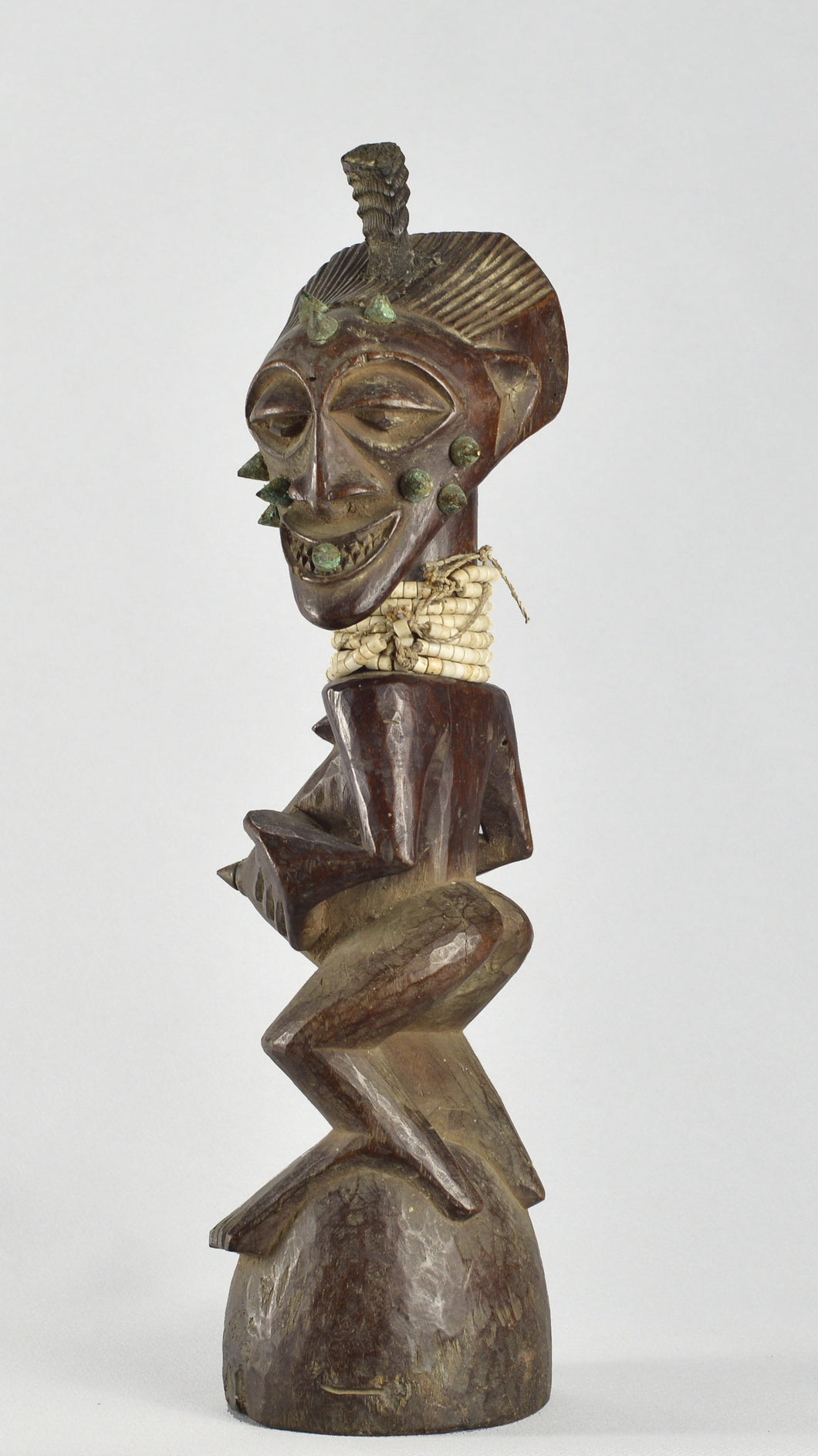 VENDU / SOLD ! MC1466 Superbe fétiche Songye  Power Figure statue Congo Rdc