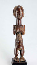 VENDU : SOLD ! MC1703 Belle Statue africaine 35cm LUBA Female Figure Congo DRC African Tribal Art