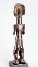VENDU : SOLD ! MC1703 Belle Statue africaine 35cm LUBA Female Figure Congo DRC African Tribal Art