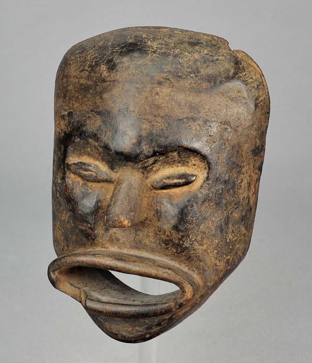 Rare masque anthopomorphe HEMBA Congo Rdc anthropomorphic Mask MC0939