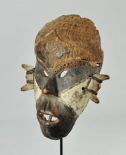 VENDU / SOLD ! MC1113 Superbe masque guerrier BOA Pongdudu Congo Warrior Mask