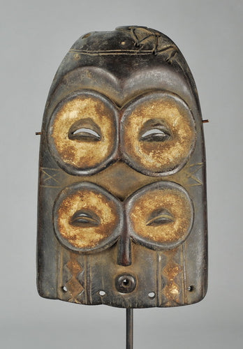 SOLD / SOLD! MC1107 Zoomorphic owl mask BEMBE CONGO zoomorphic Owl mask
