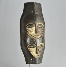 MC1673 Superb double mask Komo Kumu Nsumbu Mask Congo