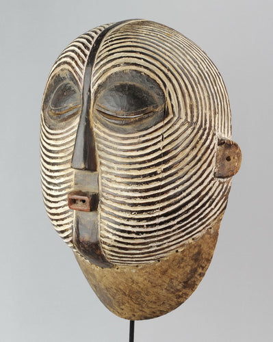 SOLD / SOLD! Rare large mask Kifwebe LUBA Congo Baluba large Mask MC0924