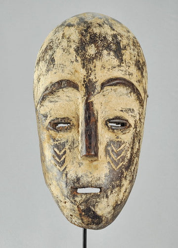 MC1308 Rare large mask Zande Azande Mask Ubangi Congo DRC