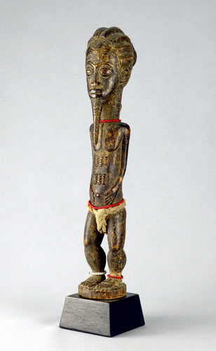 VENDU / SOLD ! MC1401 Statue ancienne Baoule Blolo Bian ou Asye Usu Baule figure