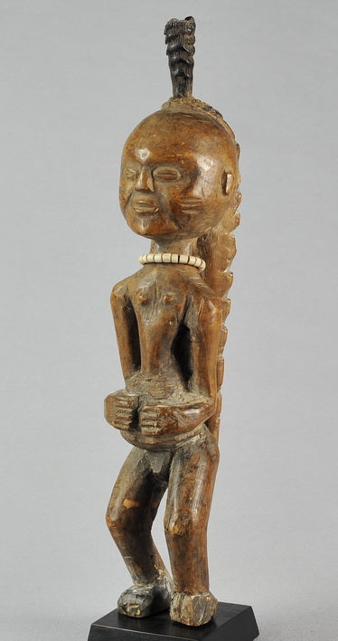 SOLD / SOLD! Rare Fetish LUBA Kasaï statue Power Figure from Western Luba People MC1187